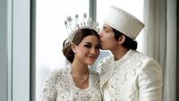 10 Gaya Aurel & Atta Halilintar Saat Menikah, Adat Jawa Hingga Padang