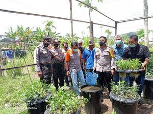 Kapolres Sumbawa Puji Rumah Bibit yang Bertahan di Tengah Pandemi