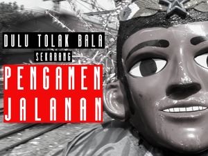 Ondel-ondel Dulu Tolak Bala, Sekarang Pengamen Jalanan Ondel-ondel Dulu Tolak Bala, Sekarang Pengamen Jalanan