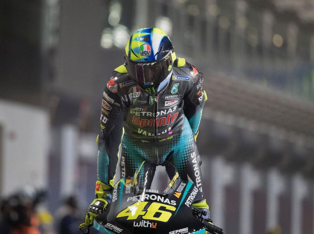Gara-gara Ini Rossi Start Kedua dari Belakang di MotoGP Doha