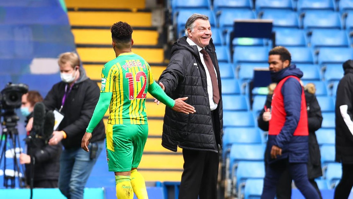 West Bromwich Albion hajar Chelsea di Stamford Bridge. (Foto: Getty Images/Clive Rose)