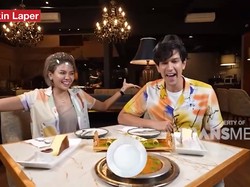 Bikin Laper! Dimas Beck dan Nikita Mirzani Makan Steak dan Baklava Lapis Emas Rp 25 Juta