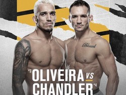Charles Oliveira vs Michael Chandler Perebutkan Sabuk Juara Khabib
