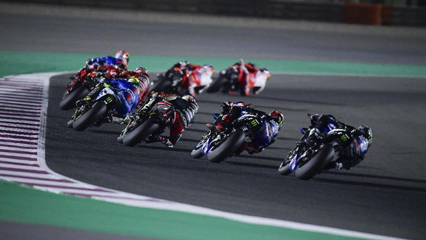 Balapan MotoGP Doha 2021.