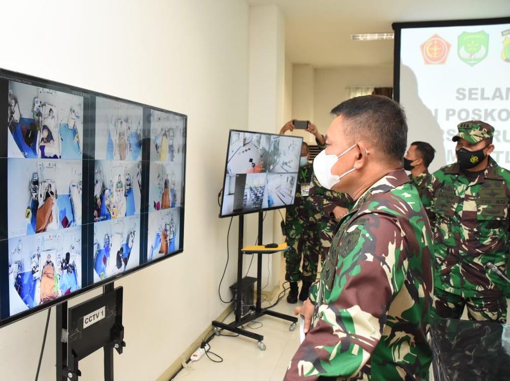 Ke RSDC Wisma Atlet, Pangdam Jaya Prihatin Pasien COVID Masih Banyak Ke RSDC Wisma Atlet, Pangdam Jaya Prihatin Pasien COVID Masih Banyak