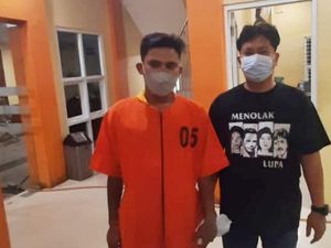 Preman Pasar Pembacok Sopir Angkot di Palembang Ditangkap