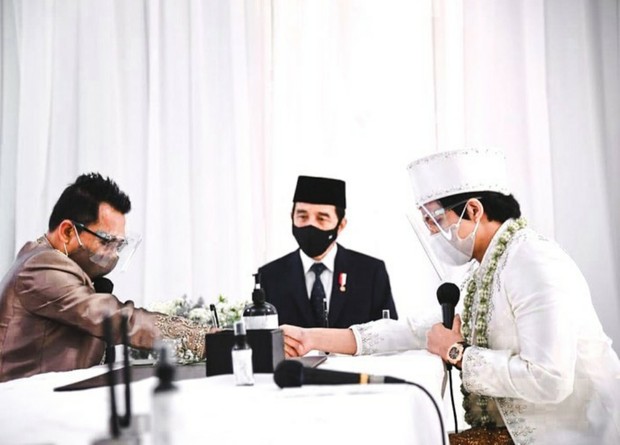 Presiden Joko Widodo sebagai saksi (sumber : instagram.com/attahalilintar) Presiden Joko Widodo sebagai saksi (sumber : instagram.com/attahalilintar)