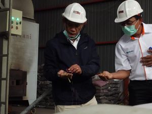 Jaga Stabilitas Harga Jual, PT Pertani Serap Gabah dari Petani Kendal