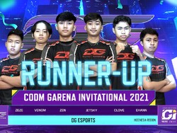 Tim Indonesia Dapat Gelar Runner Up Di CODM Garena Invitational 2021