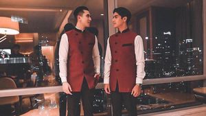 8 Gaya Bridesmaid & Groomsmen Pernikahan Aurel, Bajunya Kena Nyinyir Netizen