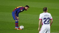 Messi merupakan pemain yang paling banyak mencetak gol via free kick di Liga Spanyol dengan 36 kali (AP)