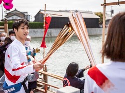 Jepang Hentikan Pawai Obor Olimpiade Gegara Pandemi Covid-19