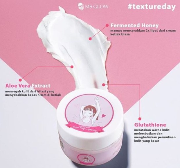MS Glow Underarm Inner Tight Cream / foto: instagram.com/msglow MS Glow Underarm Inner Tight Cream / foto: instagram.com/msglow