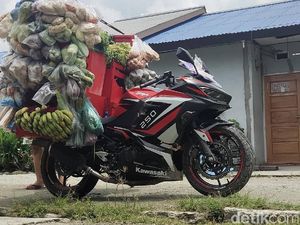 Bikin Geleng-geleng, Motor Sport Rp 64 Juta Dipakai Dagang Sayur Keliling di Papua