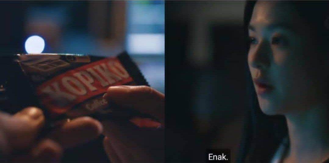 Permen Kopiko dalam Drama Korea Vincenzo di Episode 14.