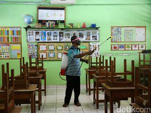 SD Kenari 08 Pagi Siap Uji Coba Belajar Tatap Muka