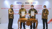 Sinergi Semen Indonesia dan Bank Negara Indonesia