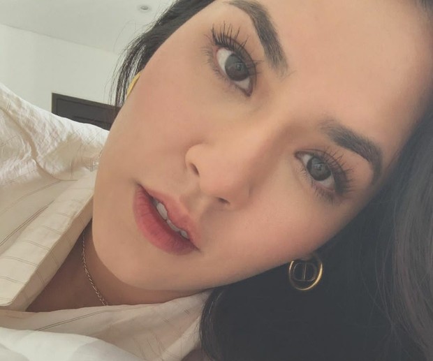 Tampilan mata Raisa yang cetar natural/Foto: Instagram.com/raisa6690 tutorial makeup