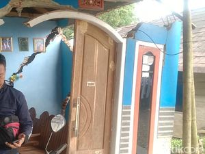 Bencana Tanah Gerak di Watukumpul Pemalang, Puluhan Rumah Rusak