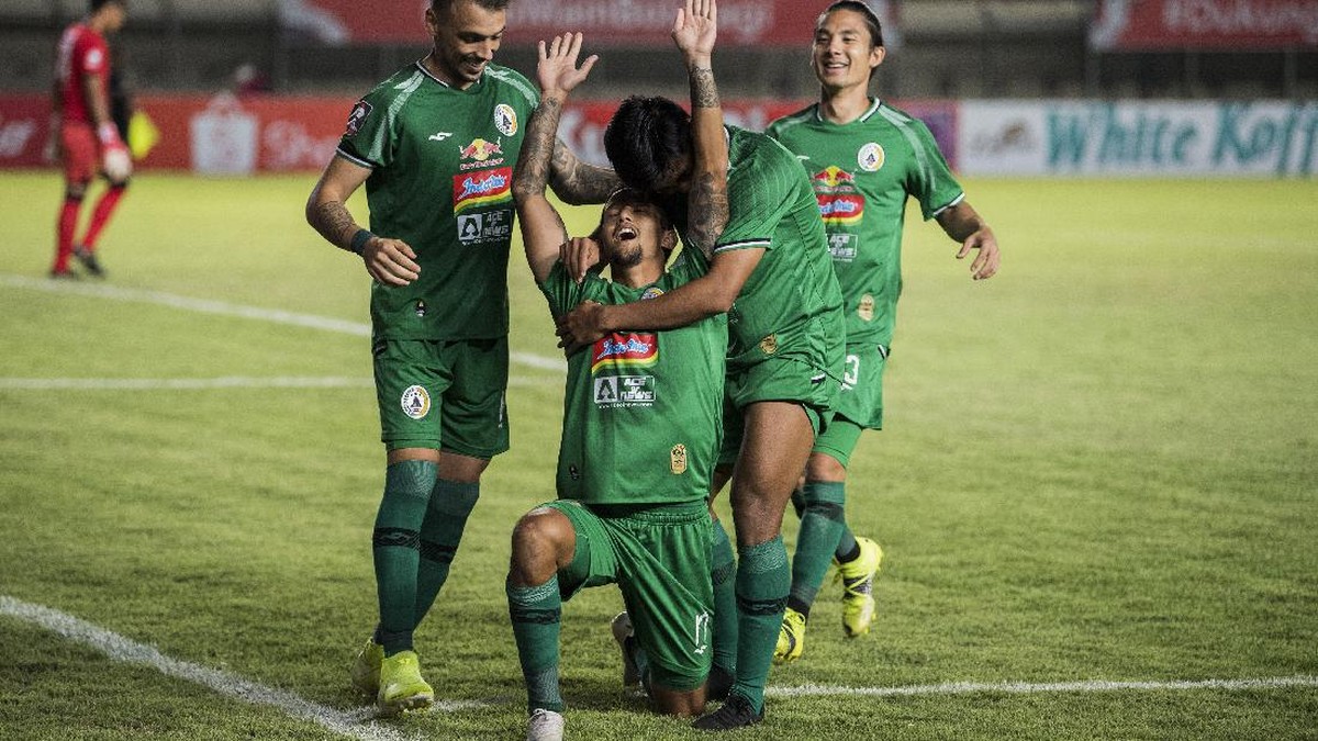 PSS Sleman di Piala Menpora 2021. (Foto: M Agung Rajasa/ANTARA FOTO)