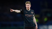 Kevin De Bruyne, jendral lapangan tengah Manchester City digaji sebesar 385 ribu Pounds per pekan. Itu setara Rp 7,3 miliar (Getty Images)