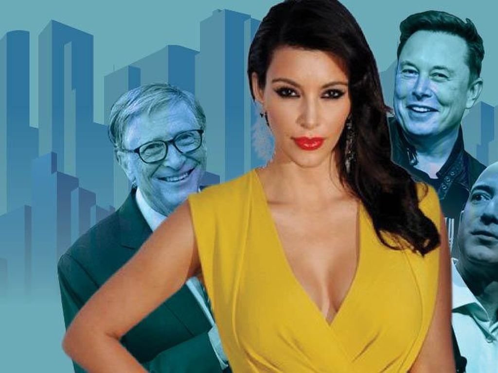 Perdana Kim Kardashian di Daftar Wanita Terkaya Dunia