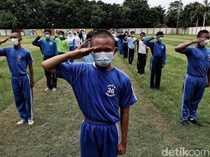 Melihat Latihan Gabungan Paskibraka di Tengah Pandemi