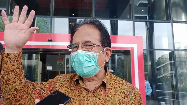 Menteri ATR/BPN Sofyan Djalil menyembanyi KPK