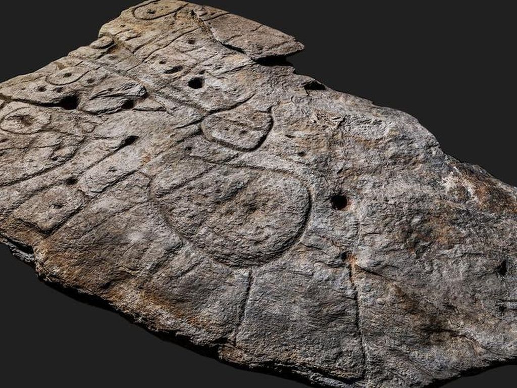 Peta Tiga Dimensi Usia 4.000 Tahun Ditemukan di Prancis