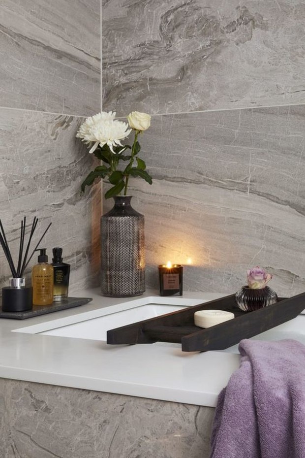 Jadi suasana kamar mandi rumah akan terkesan seperti spa.