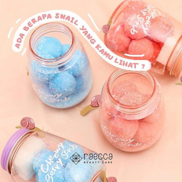 Raecca Cheewy Body Scrub/source:instagram.com/raeccaid Raecca Cheewy Body Scrub/source:instagram.com/raeccaid