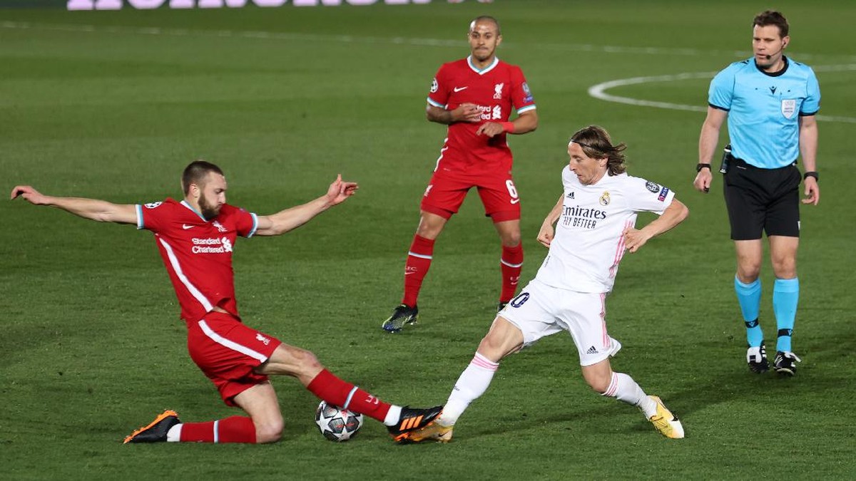 Liverpool bisa comeback menyingkirkan Real Madrid asalkan bermain dengan sabar sekaligus agresif. (Foto: Getty Images/Angel Martinez)