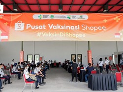 Pulihkan Ekonomi, Shopee Hadirkan Pusat Vaksinasi COVID-19 di Bandung