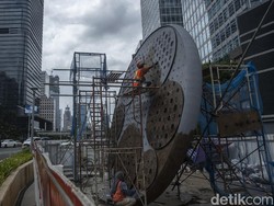 Pemprov DKI Tepis Pembangunan Tugu Sepeda Mangkrak: Bulan Ini Selesai