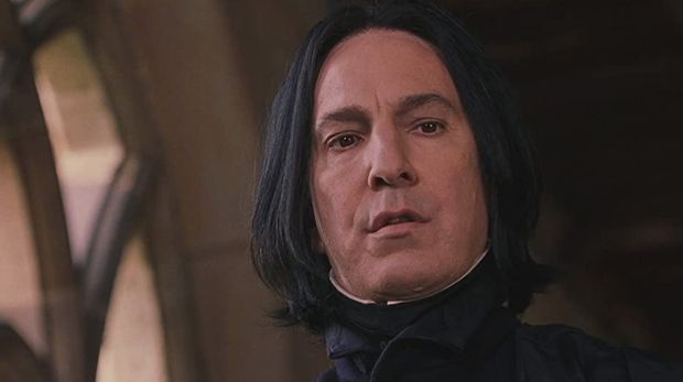 Alan Rickman pemeran Severus Snape.