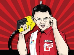 Keras! Ahok Minta Polri Usut Kebakaran di Kilang Cilacap