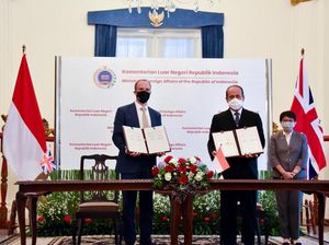 Indonesia dan Inggris Teken Kerja Sama Penanggulangan Terorisme