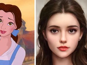 Keren! Wajah Kartun Terkenal Tampak Realistis Bak Manusia