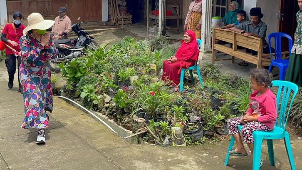 Kala Puan Menyapa Warga Kaki Gunung Sumbing