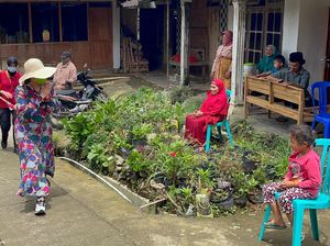 Kala Puan Menyapa Warga Kaki Gunung Sumbing