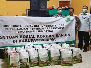 Pegadaian Salurkan Bantuan ke Korban Banjir dan Longsor di NTT-NTB