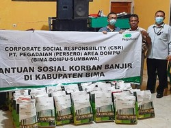 Pegadaian Salurkan Bantuan ke Korban Banjir dan Longsor di NTT-NTB