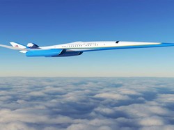 Eksklusif! Ini Kabin Pesawat Supersonik Kepresidenan AS