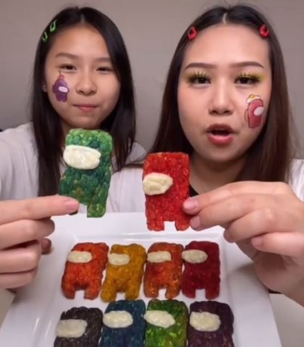 Resep tempe Among Us.