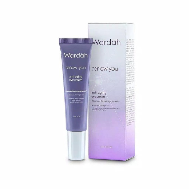 Wardah Renew You Anti-Aging Eye Cream/Instagram.com/beauty.id.cosmetic Wardah Renew You Anti-Aging Eye Cream