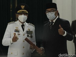 Ridwan Kamil Lantik Dedi Taufik Jadi Pj Bupati Bandung