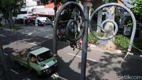 Duh! PJU di Sekitar Balkot Bandung Rusak-rusak