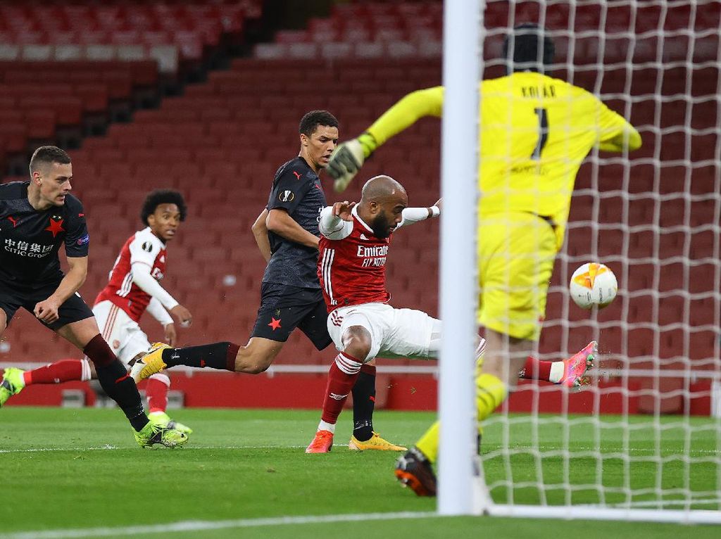 Arsenal Vs Slavia: The Gunners Gagal Kunci Kemenangan di Injury Time