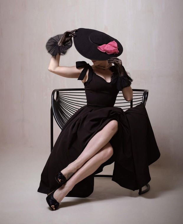 Midi Maxi Black Dress