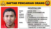 Penampakan Buron Teroris Serahkan Diri ke Polsek Setiabudi